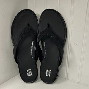 Fitflop Womens Gracie Opul Embellished Comfort Flip-Flops Size 8